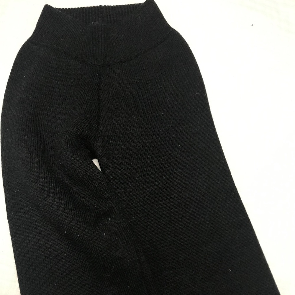 Black Sloomb Toddler Longies size Large